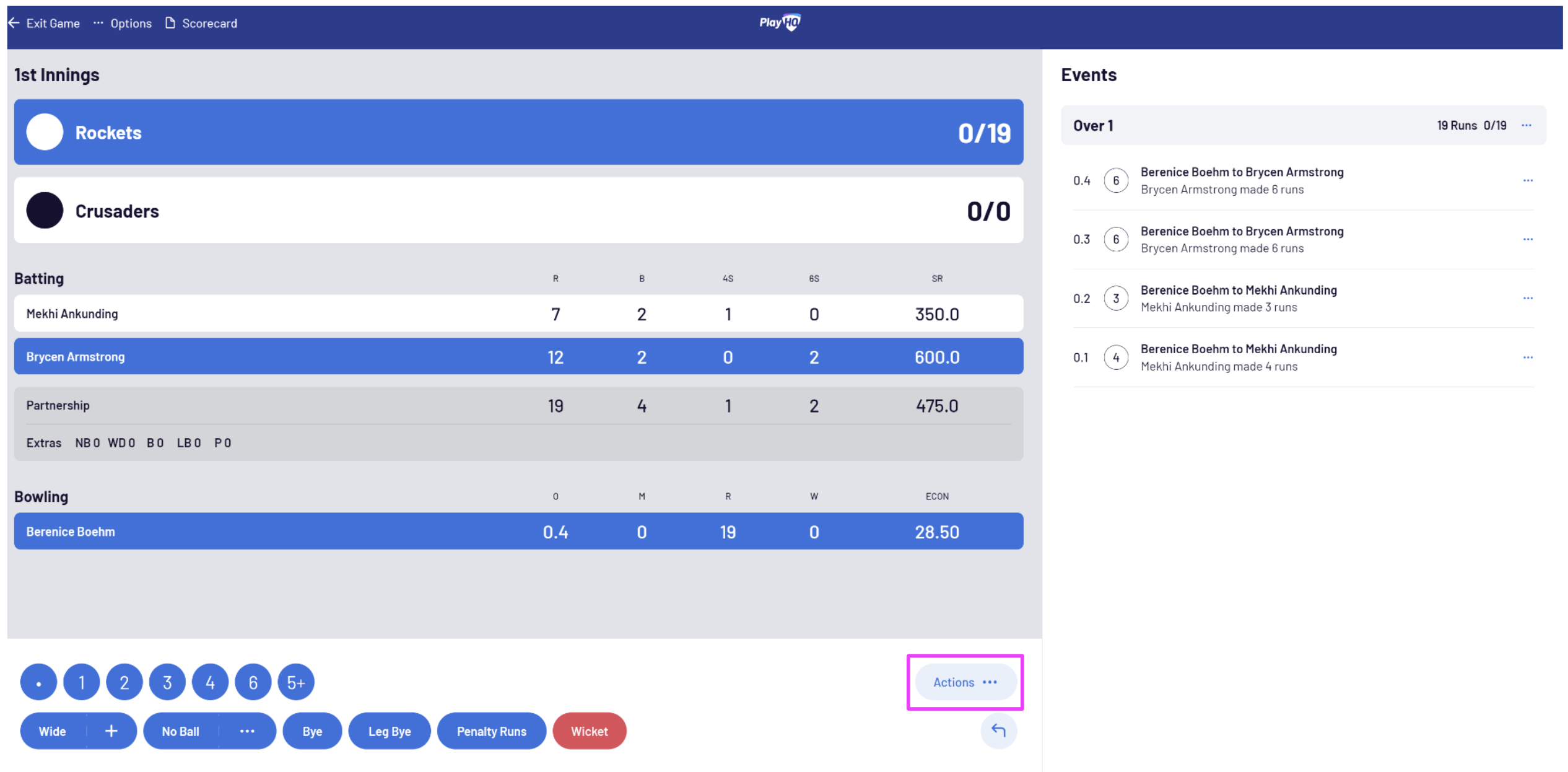 Secondary Scorer – PlayHQ