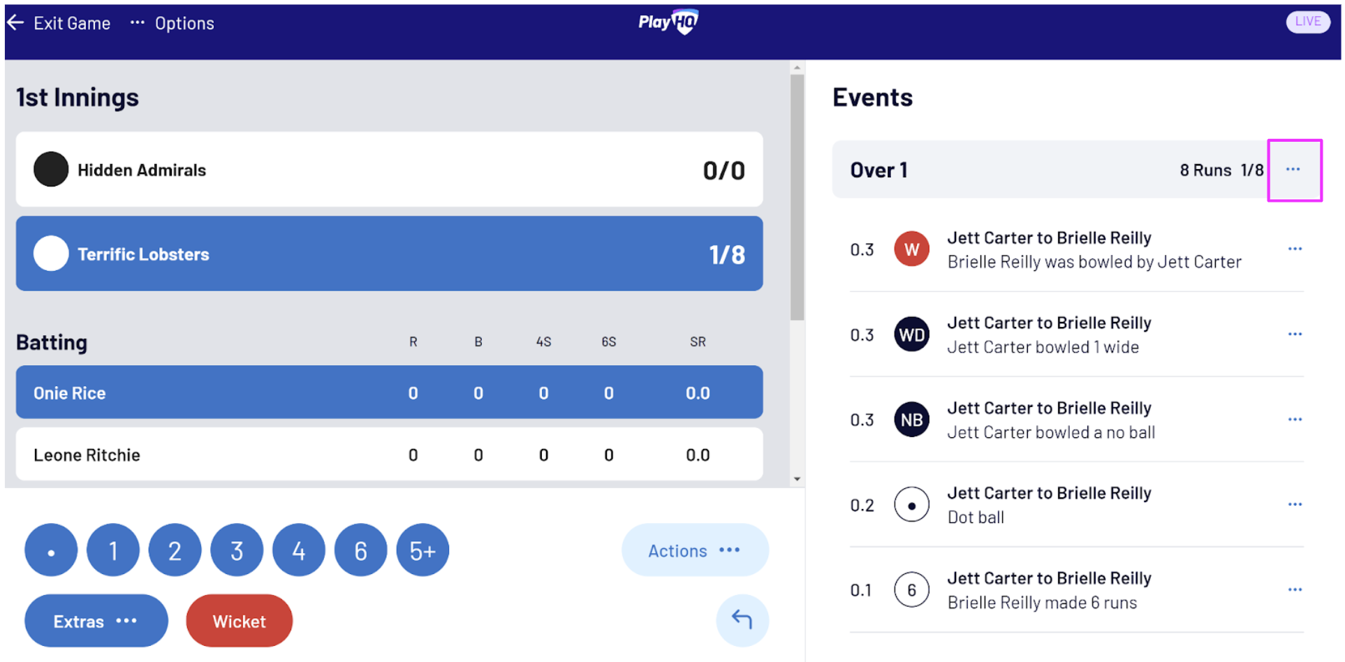 Secondary Scorer – PlayHQ