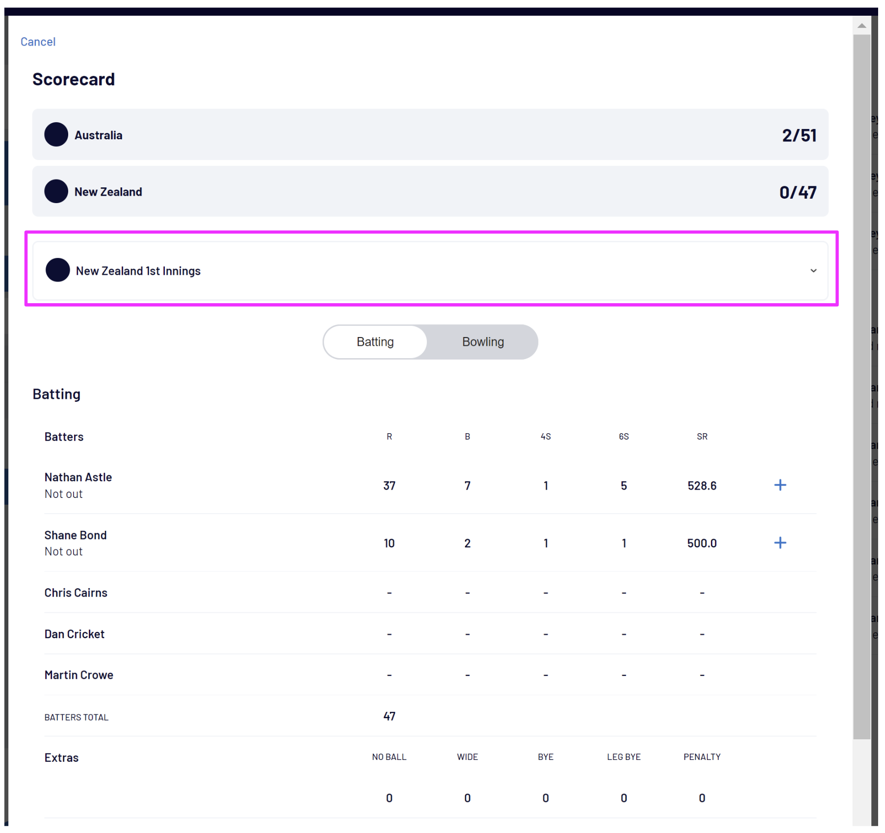 Secondary Scorer – PlayHQ