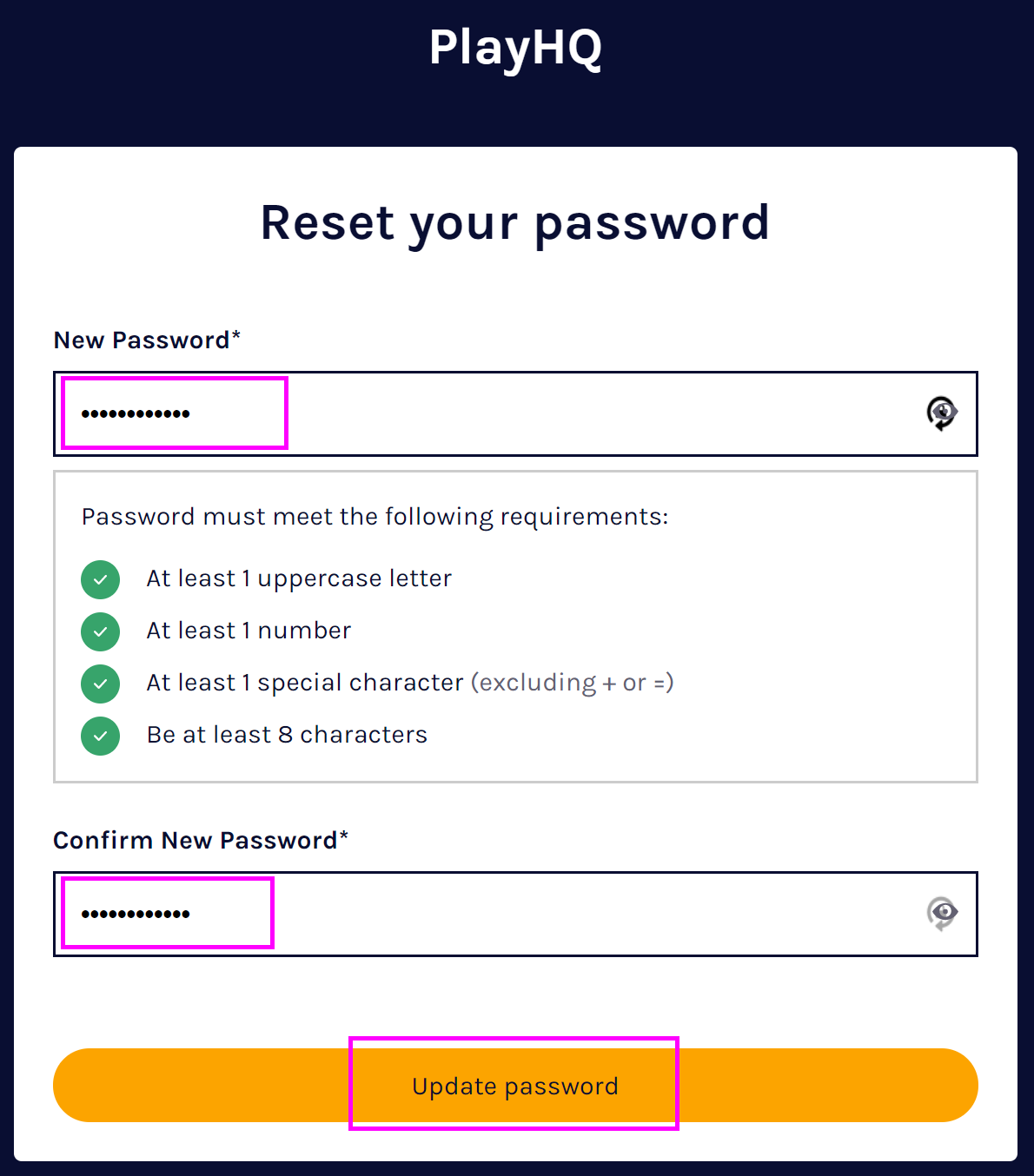 Setting up an electronic scoring session – PlayHQ