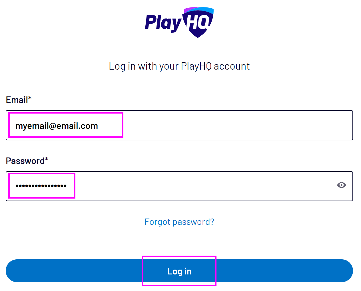 Setting up an electronic scoring session – PlayHQ