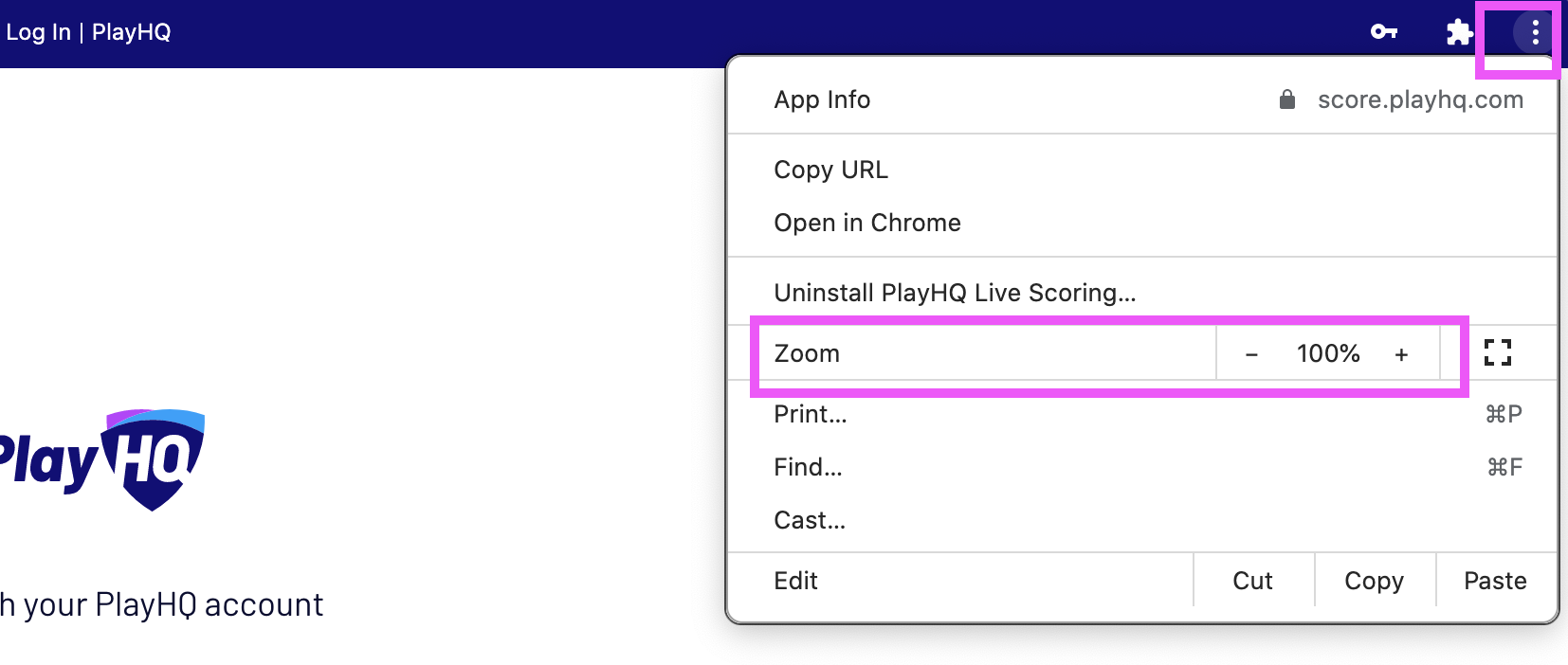 Setting up an electronic scoring session – PlayHQ